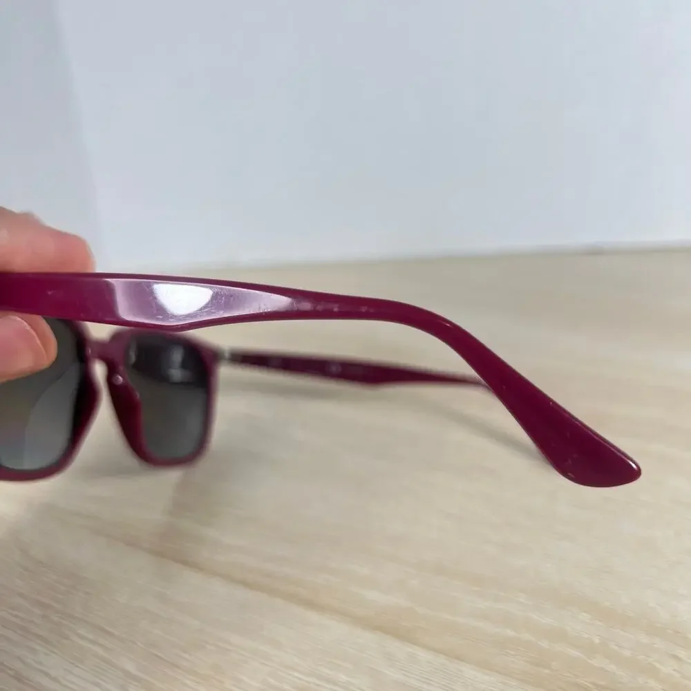 Ray-Ban RB4362 6383/T3 Sunglasses Polarized Burgundy 55-18-145 Italy
